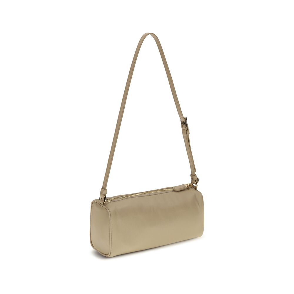 Prada Beige Nylon Schultertasche