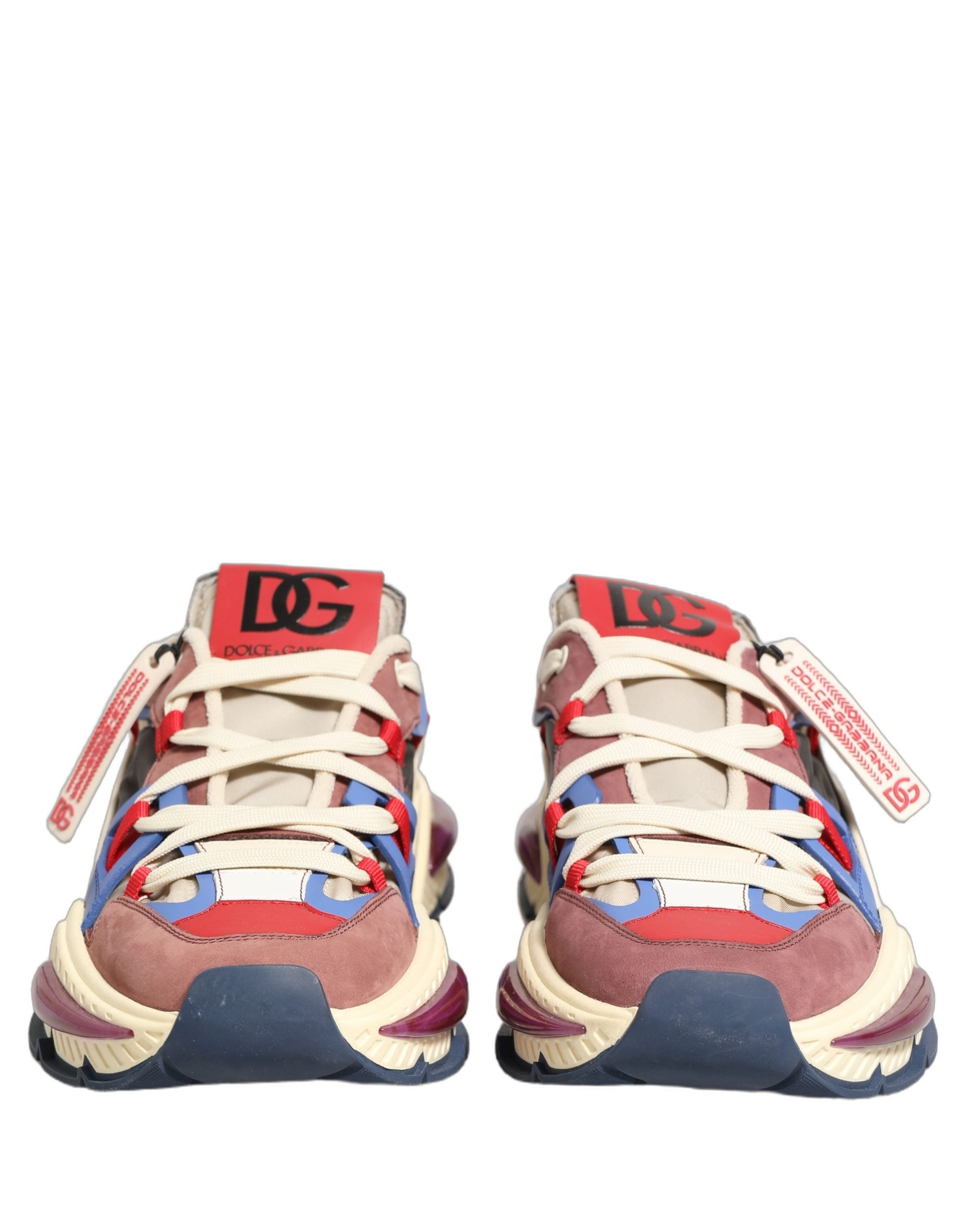 Dolce & Gabbana Multicolor Low Top Airmaster Sneaker Schuhe