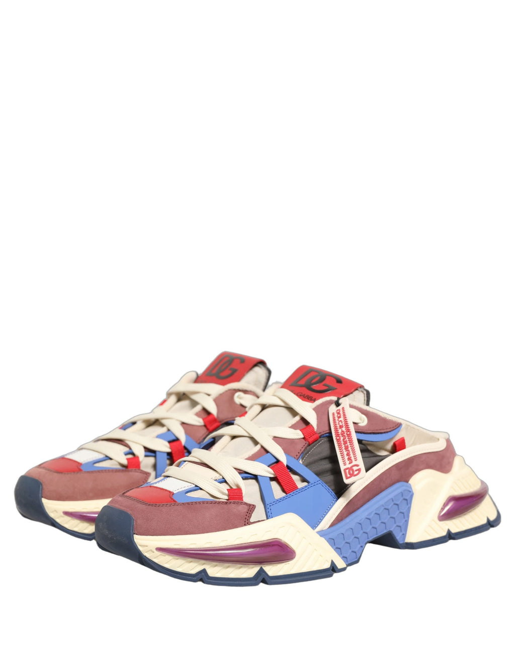 Dolce & Gabbana Multicolor Low Top Airmaster Sneaker Schuhe