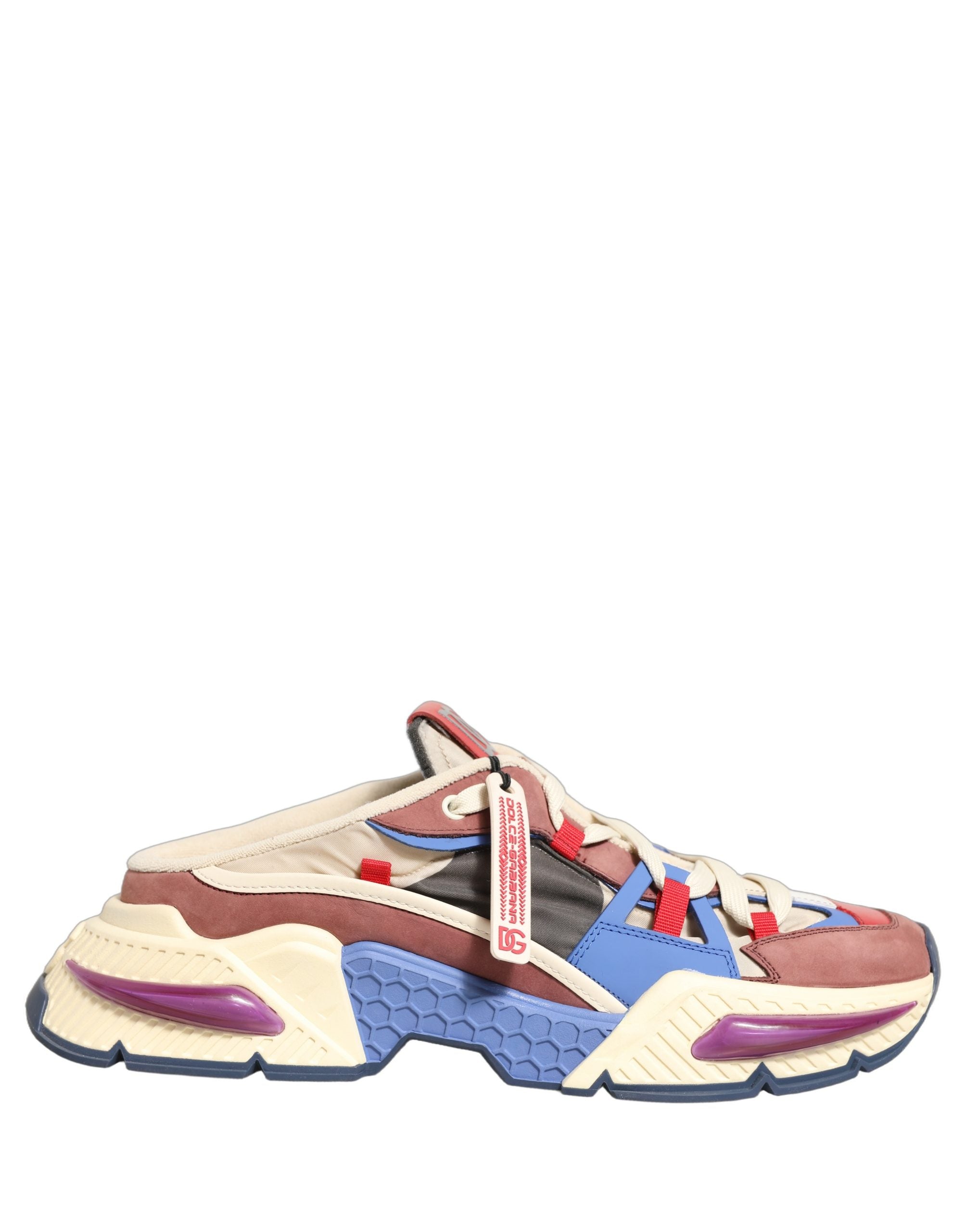 Dolce & Gabbana Multicolor Low Top Airmaster Sneaker Schuhe