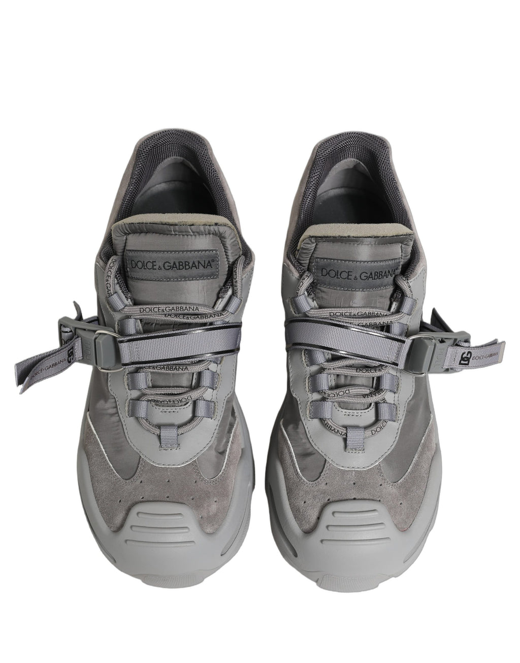 Dolce & Gabbana Graue Airmaster Low-Top-Sneaker für Herren