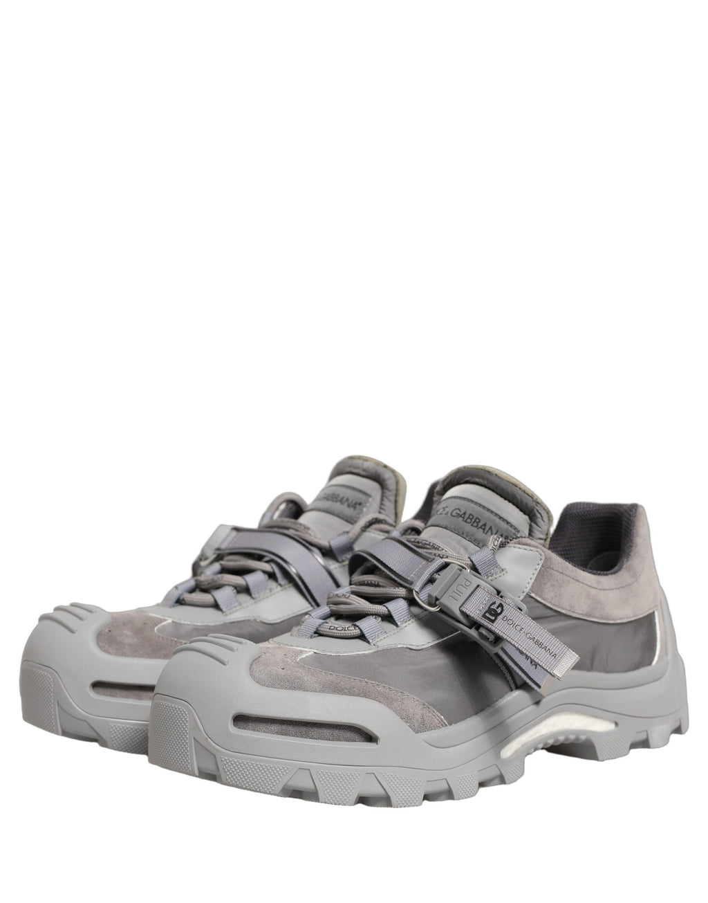 Dolce & Gabbana Graue Airmaster Low-Top-Sneaker für Herren