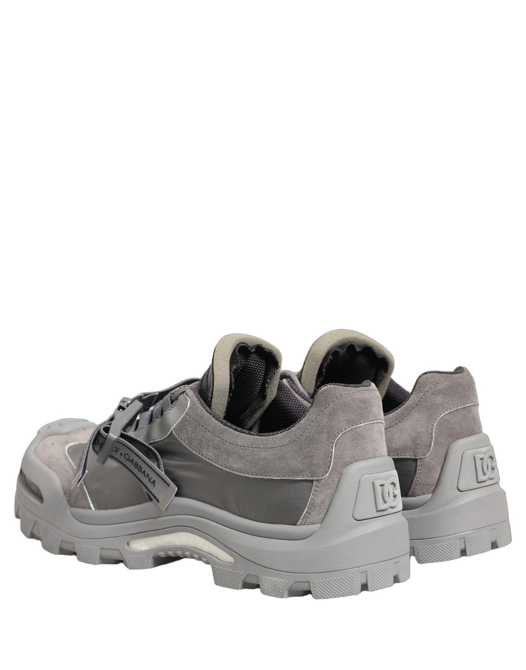 Dolce & Gabbana Graue Airmaster Low-Top-Sneaker für Herren
