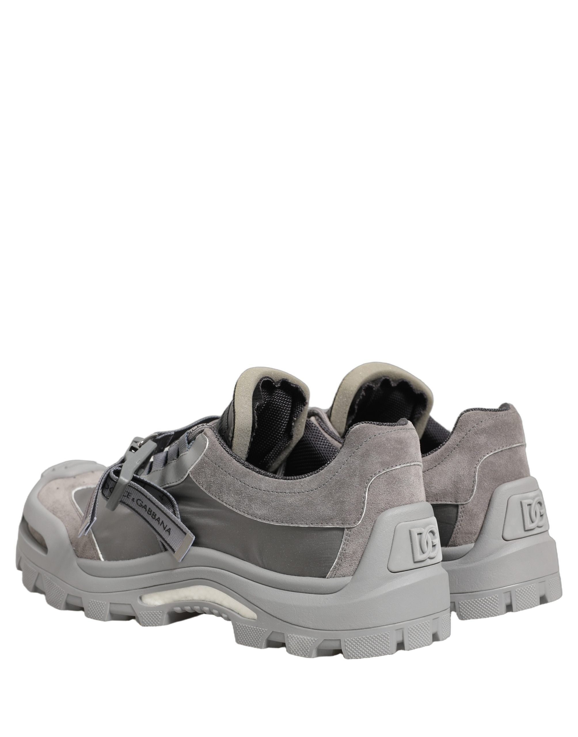 Dolce & Gabbana Graue Airmaster Low-Top-Sneaker für Herren
