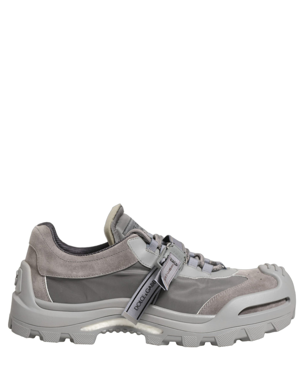 Dolce & Gabbana Graue Airmaster Low-Top-Sneaker für Herren