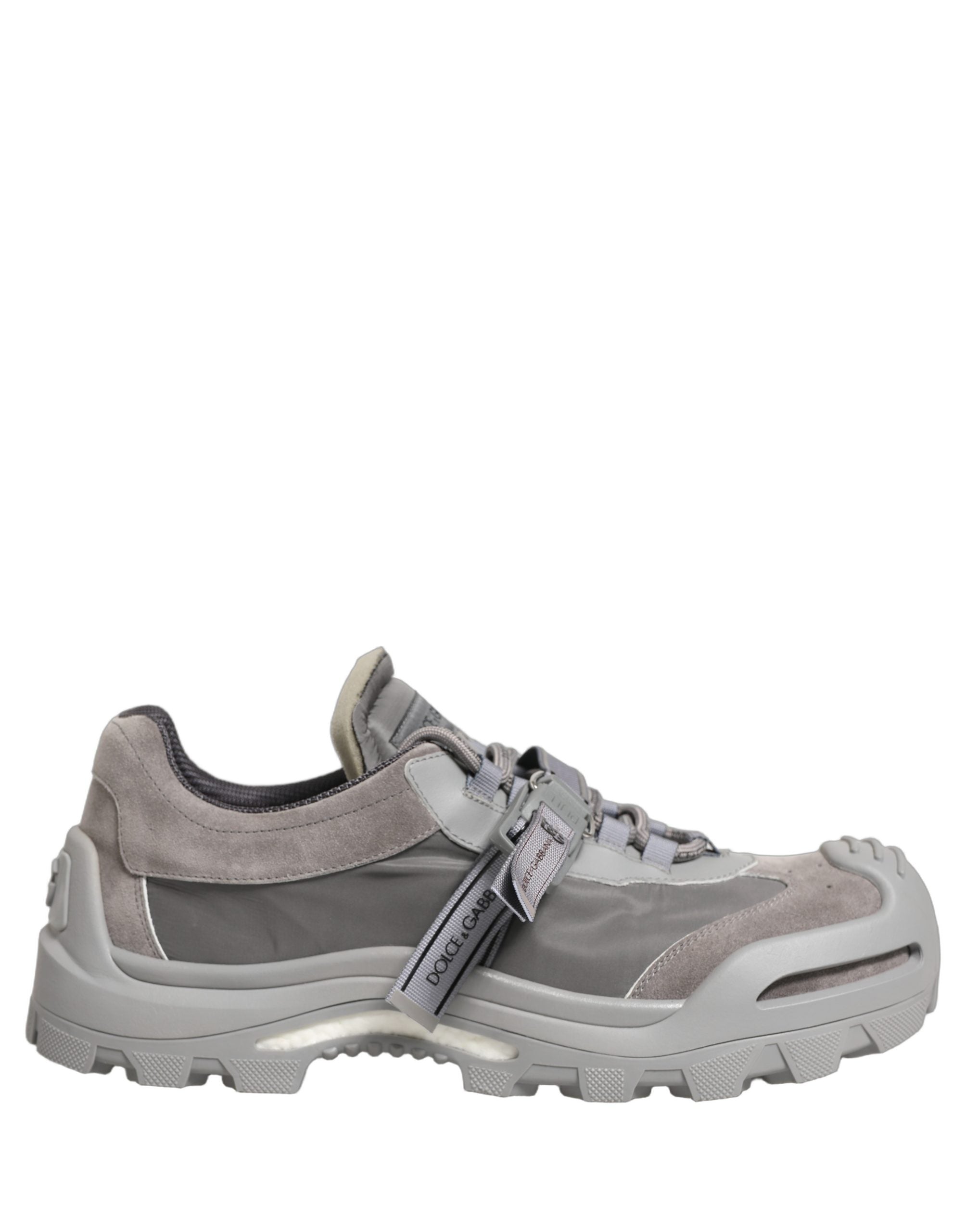 Dolce & Gabbana Graue Airmaster Low-Top-Sneaker für Herren