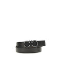 Ferragamo Blauer Kalbsleder Bos Taurus Regular Gürtel