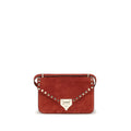 Valentino Garavani Schultertasche aus mehrfarbigem Wildleder