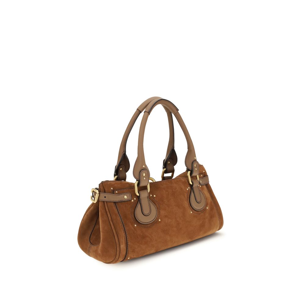 Chloé Braune Kalbsleder Bos Taurus Schultertasche