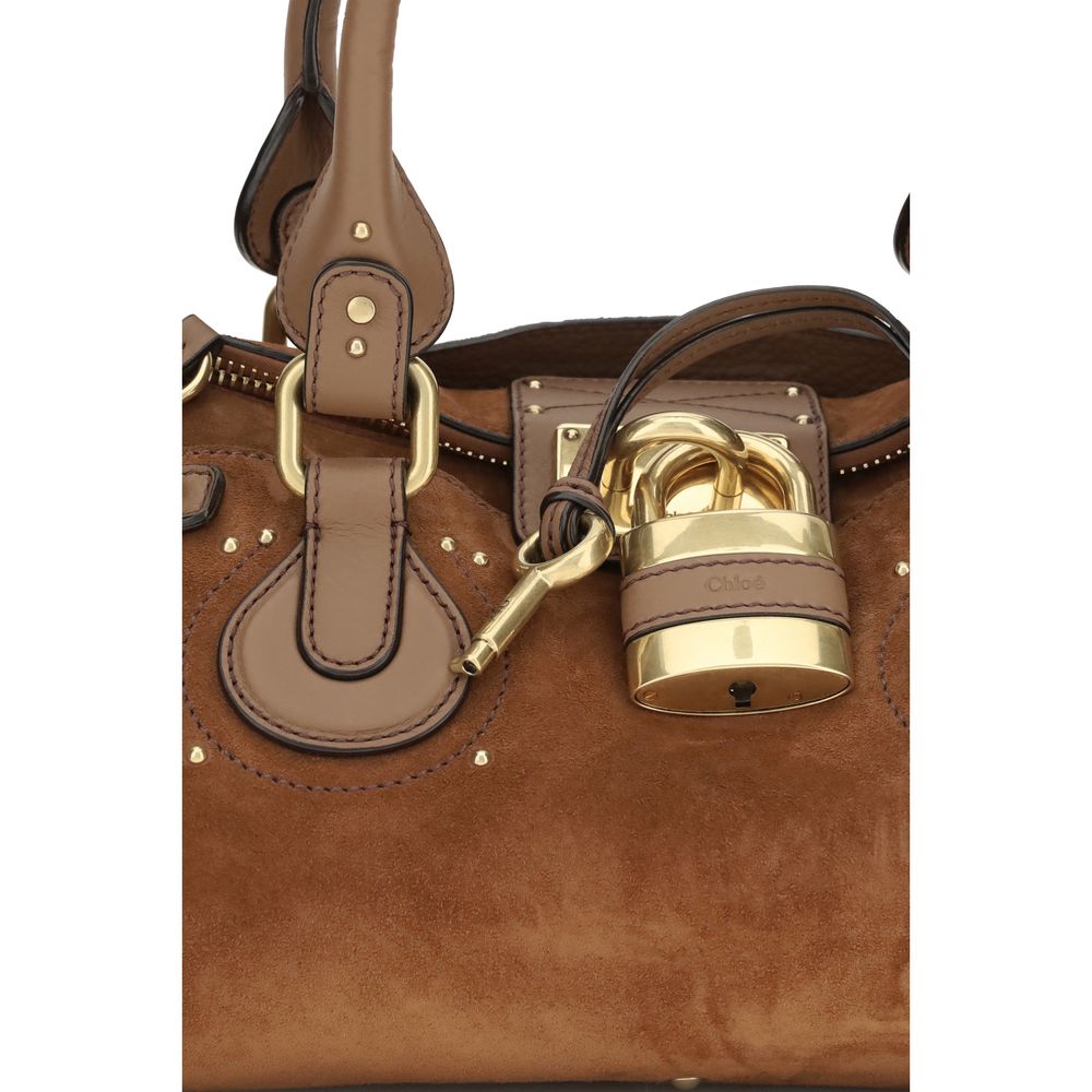 Chloé Braune Kalbsleder Bos Taurus Schultertasche