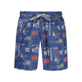 Norway 1963 Blaue Polyester-Badehose für Herren