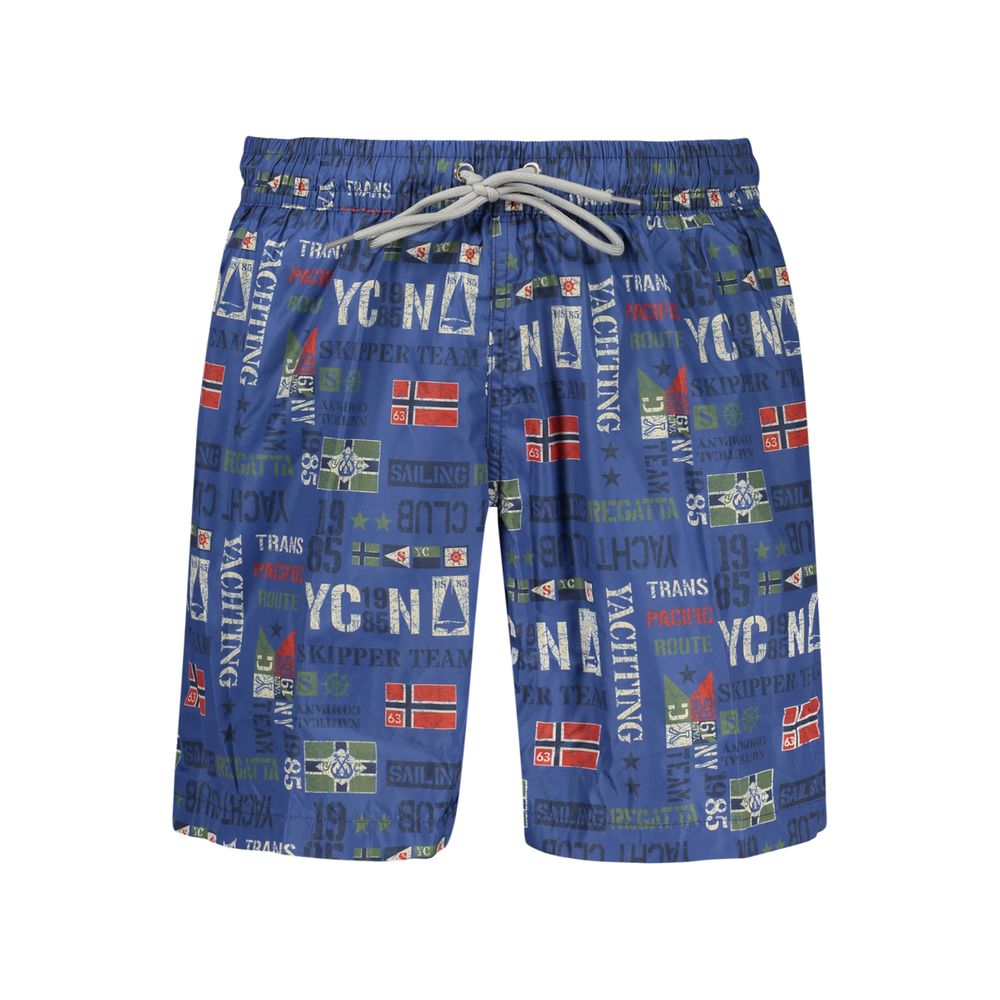 Norway 1963 Blaue Polyester-Badehose für Herren