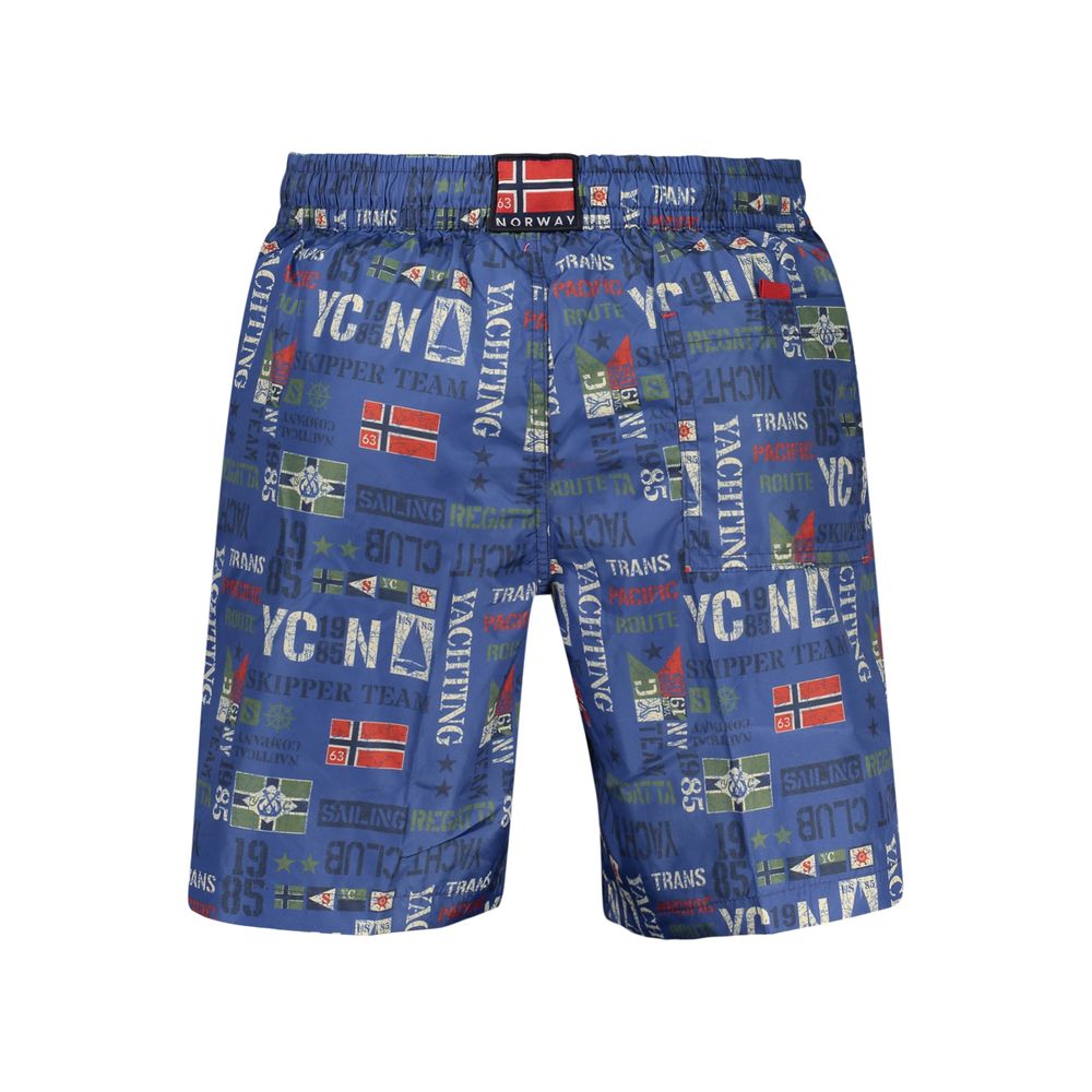 Norway 1963 Blaue Polyester-Badehose für Herren