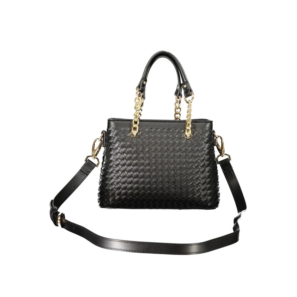 Mario Valentino Schwarze Handtasche aus Polyethylen