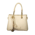 Mario Valentino Beige Polyurethane Damen Handtasche