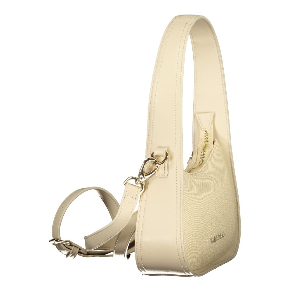 Mario Valentino Beige Polyurethane Damen Handtasche