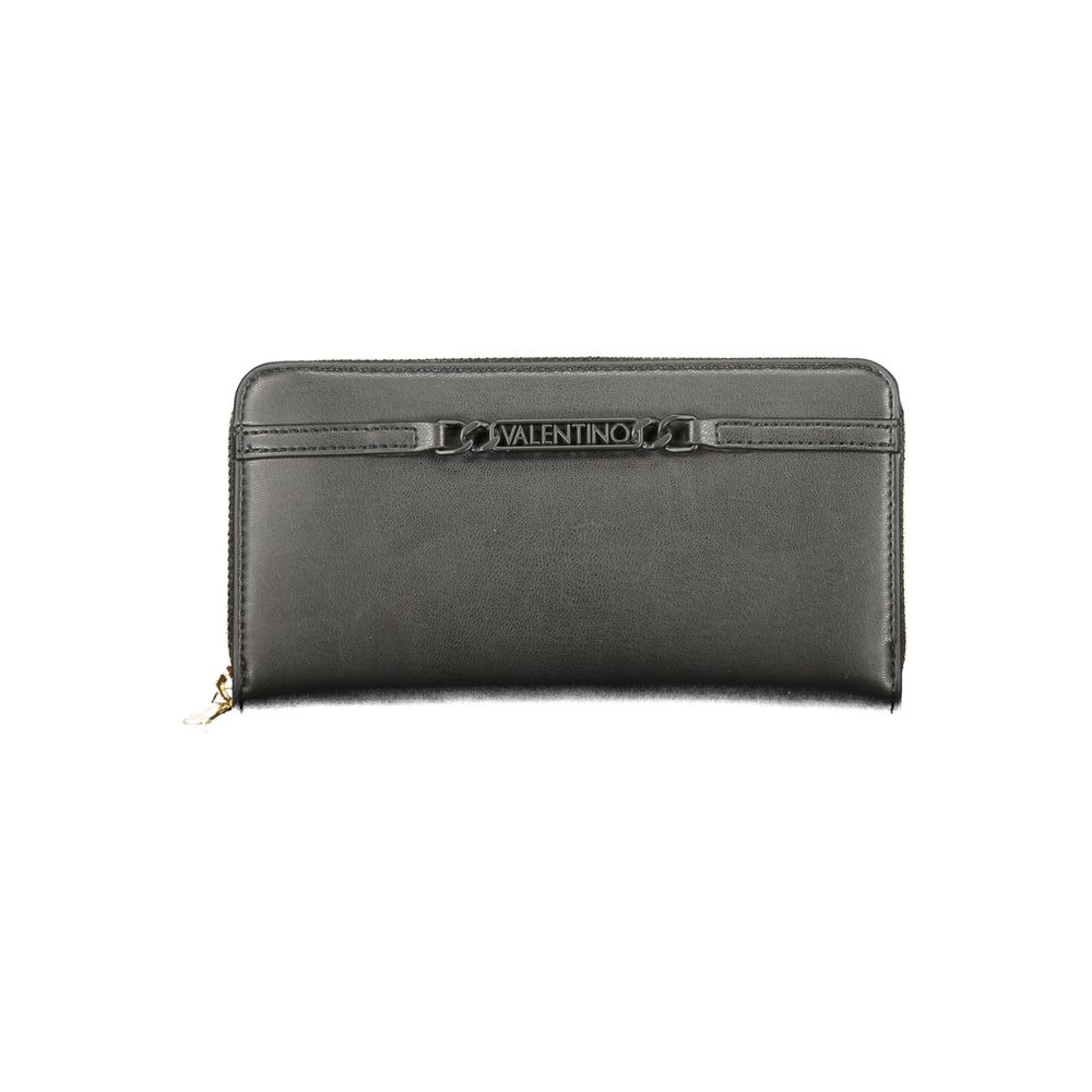 Mario Valentino Nero Polyurethane Damen Geldbörse