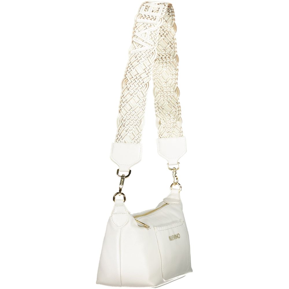 Mario Valentino Bianco Damen-Handtasche aus Polyurethan