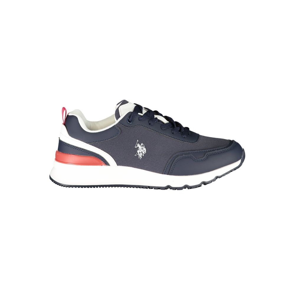 U.S. POLO ASSN. Blaue Polyamid-Sneaker für sportliche Aktivitäten