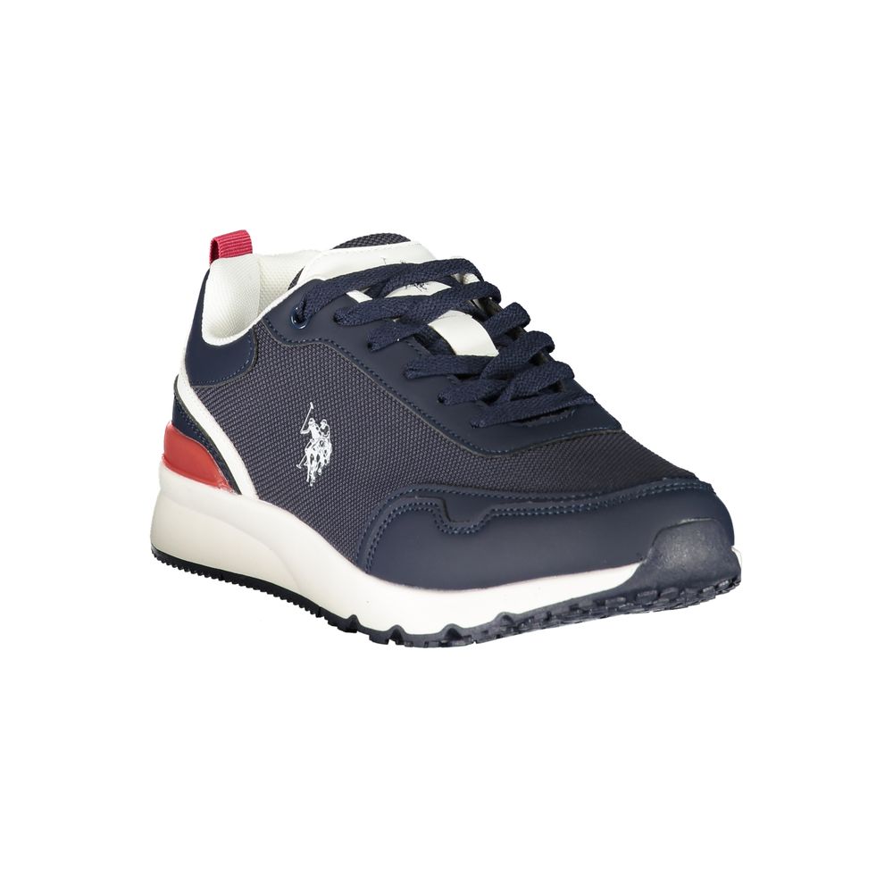 U.S. POLO ASSN. Blaue Polyamid-Sneaker für sportliche Aktivitäten