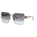 Philipp Plein Sonnenbrille aus Goldmetall