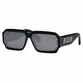 Philipp Plein Schwarze Sonnenbrille aus Acetat
