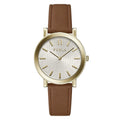 Furla Braune Lederkleideruhr