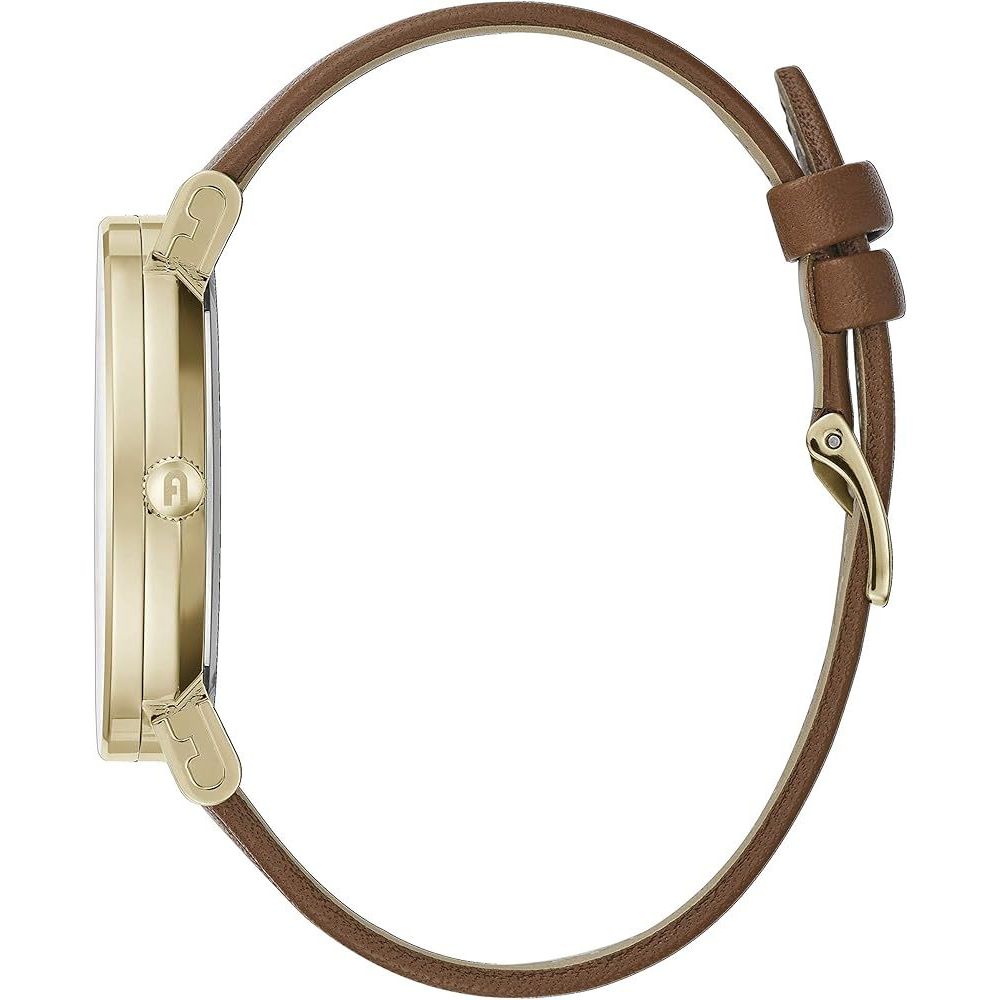 Furla Braune Lederkleideruhr