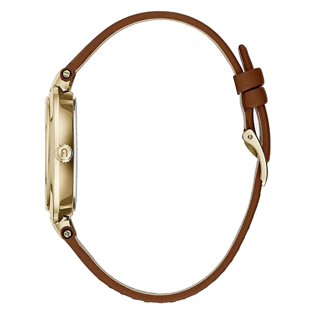 Furla Braune Lederkleideruhr