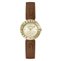 Furla Braune Lederkleideruhr