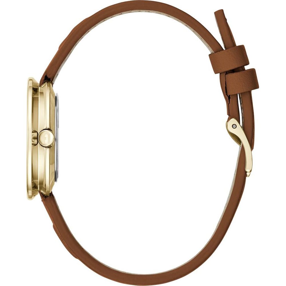 Furla Braune Lederkleideruhr