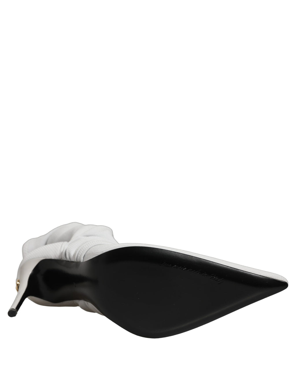 Dolce & Gabbana Graue Stretch-Socken-Stiefeletten