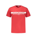 Bikkembergs Rosso Baumwoll-T-Shirt für Herren
