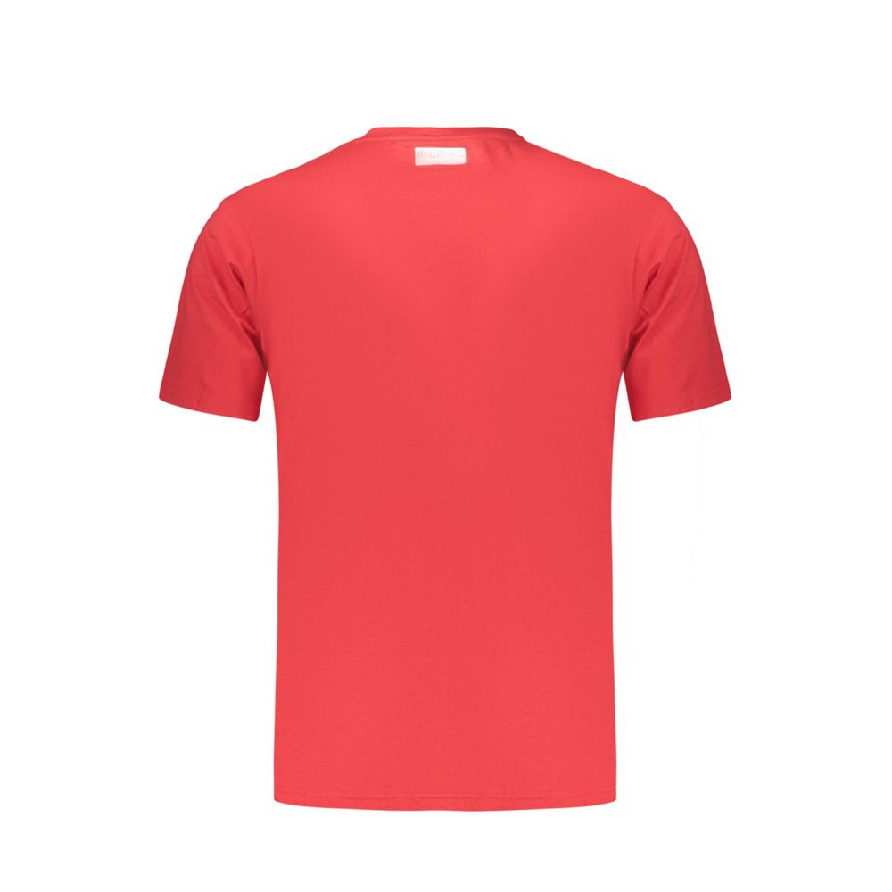 Bikkembergs Rosso Baumwoll-T-Shirt für Herren