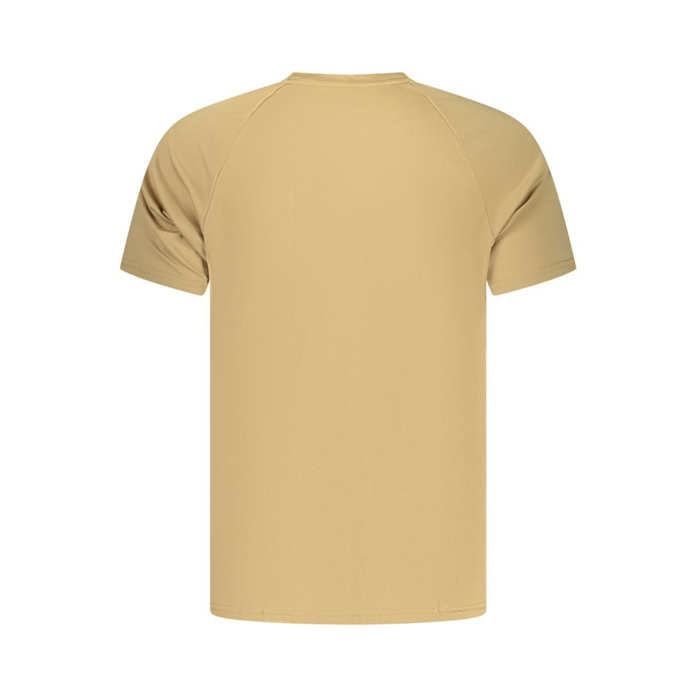 Nike Goldfarbenes Polyestere-T-Shirt für Herren