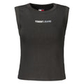 Tommy Hilfiger Schwarzes Baumwoll-Tanktop für Damen