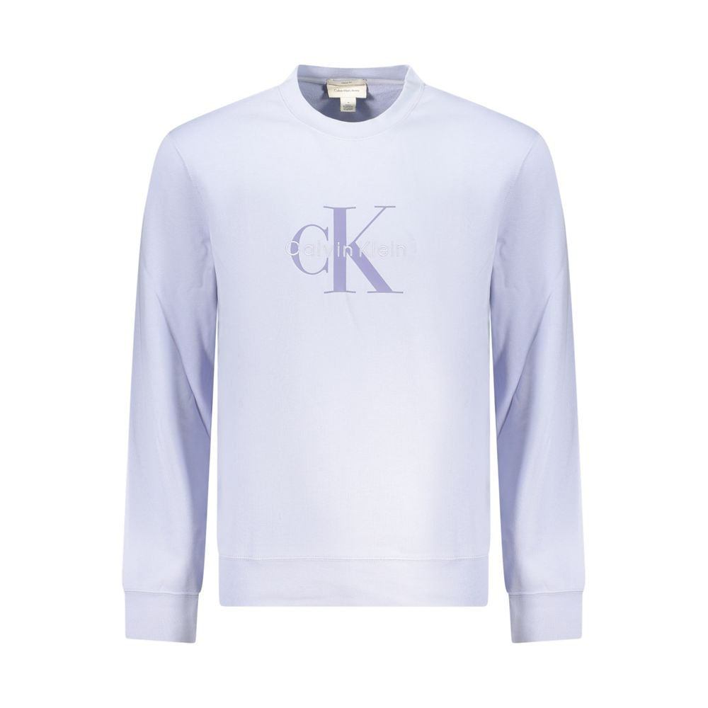 Calvin Klein Lila Baumwoll-Sweatshirt