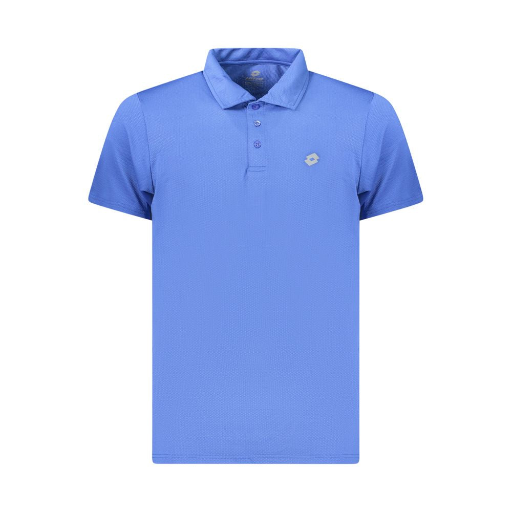 Lotto Blaues Poloshirt aus Polyester