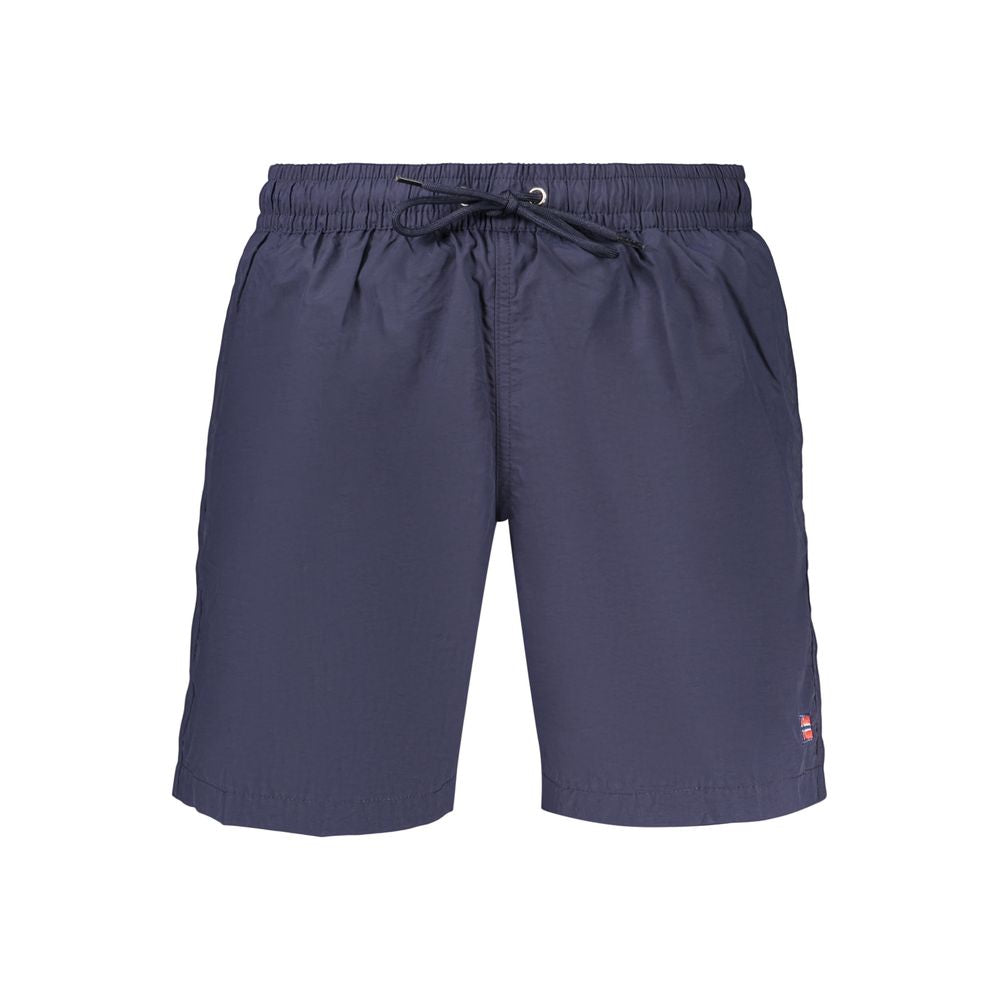 Norway 1963 Blaue Badeshorts aus Polyamid