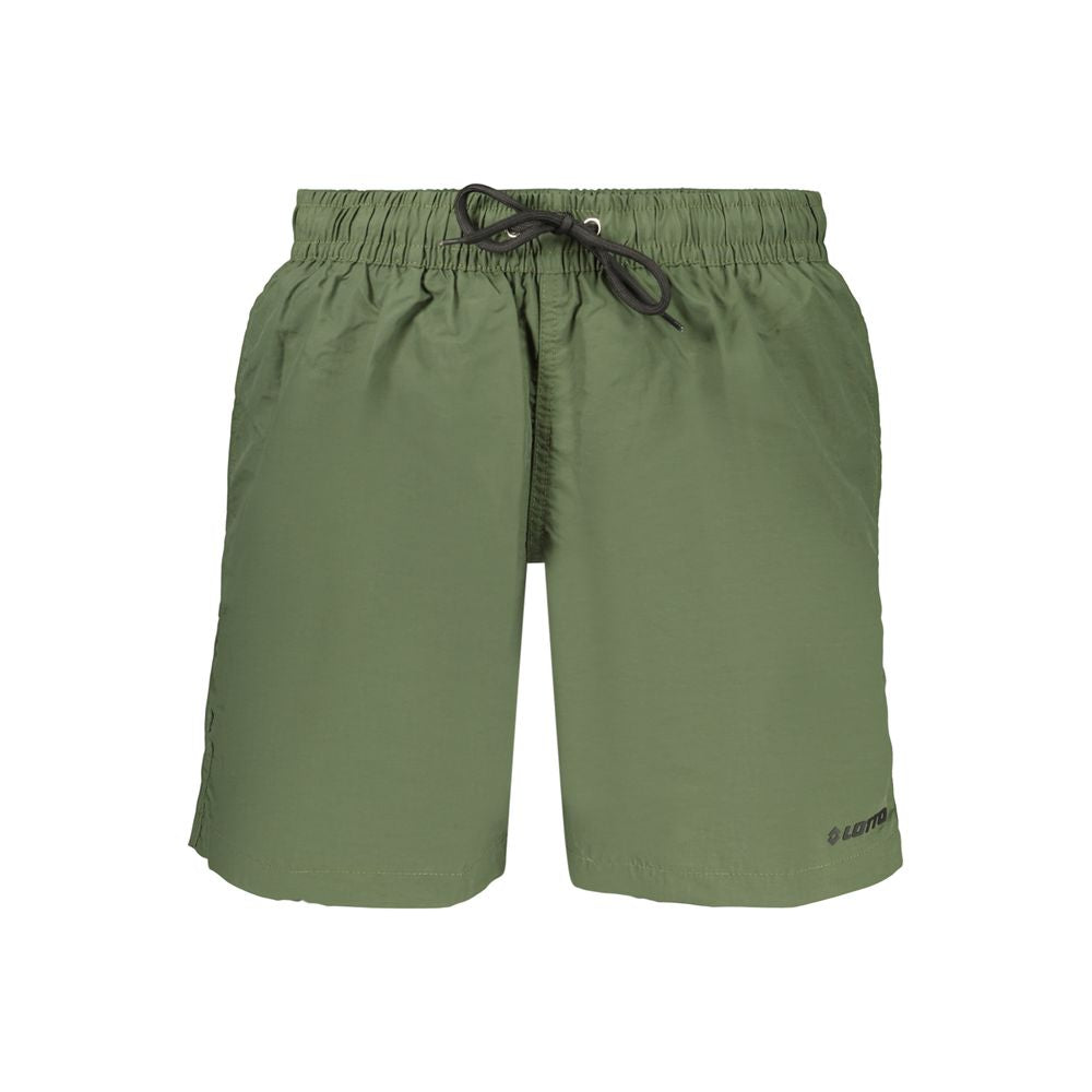 Lotto Grüne Badeshorts aus Polyamid
