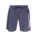 Norway 1963 Blaue Badeshorts aus Polyamid für Herren