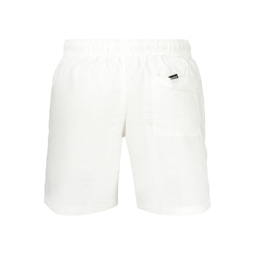 Lotto Weiße Herren-Badeshorts aus Polyamid