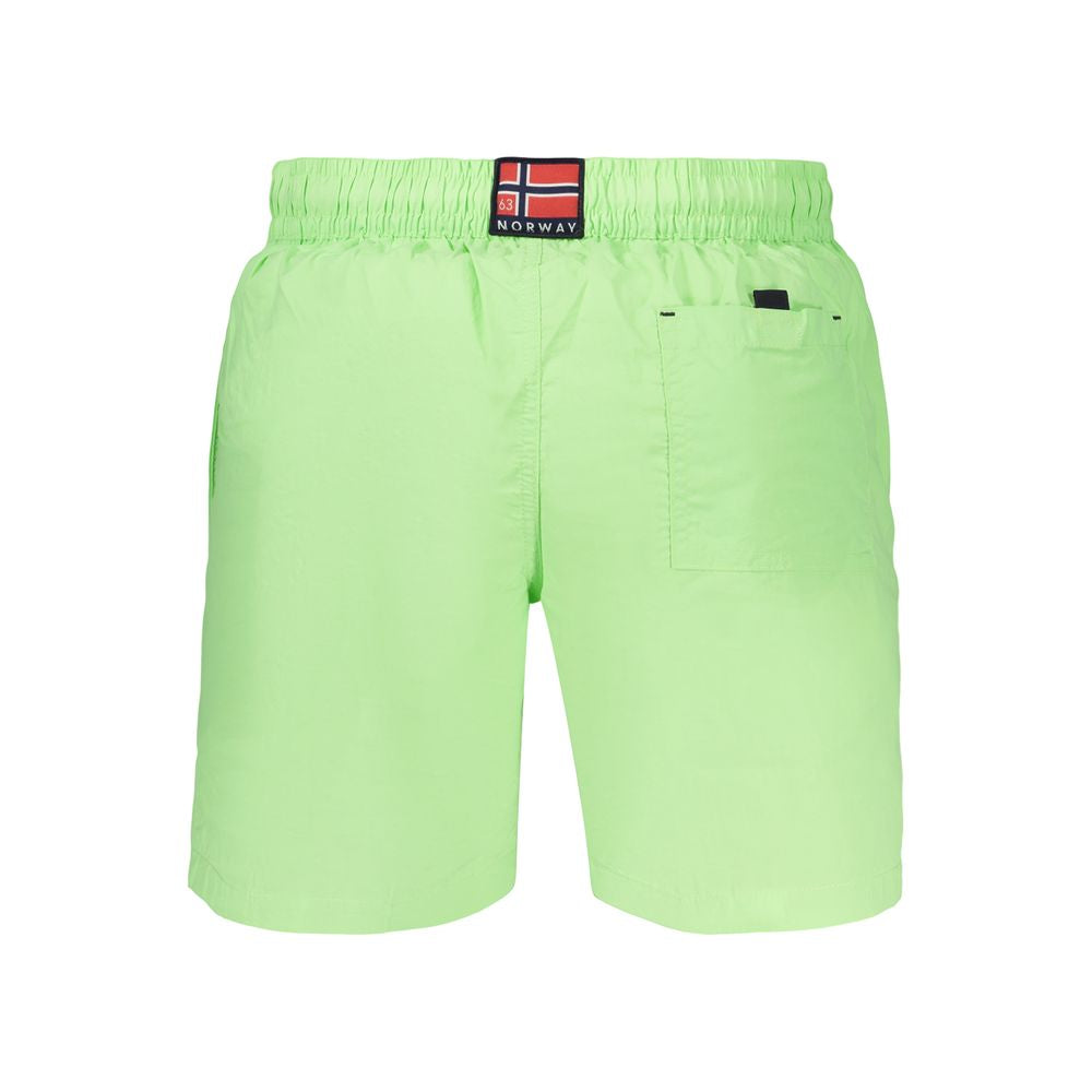 Norway 1963 Badehose aus Polyamid für Herren in Verde