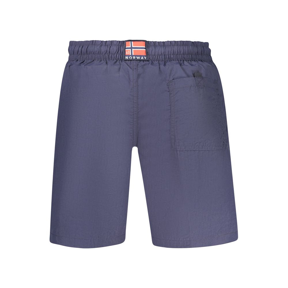Norway 1963 Blu Poliammide Herren-Boxershorts