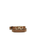 Ferragamo Brauner Kalbsleder Bos Taurus Regular Gürtel