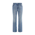Miu Miu Blaue Jeans aus Polyester im Relaxed Fit