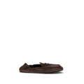 Miu Miu Braune Lammleder-Loafer Ovis Aries Aries