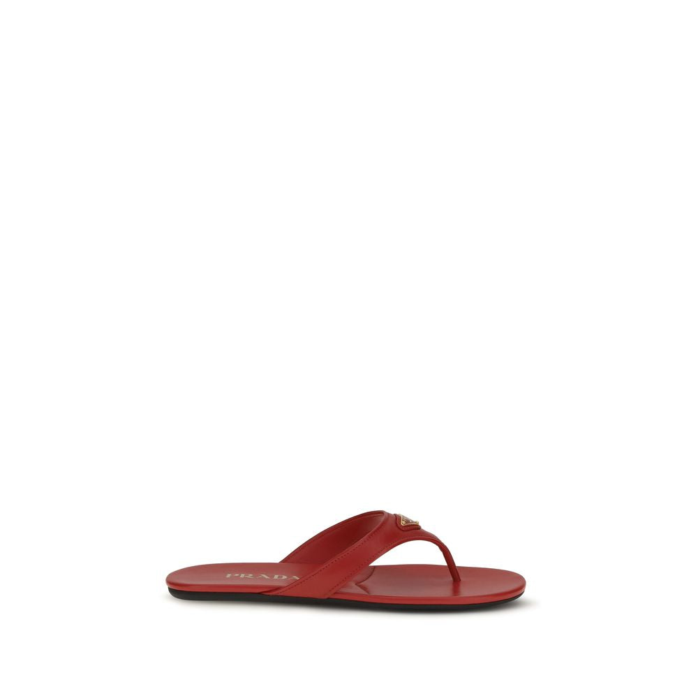 Prada Multicolor Calf Leather Bos Taurus Sandalen