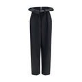 Khaite Schwarze Wollhose Oves Aries Casual Pants