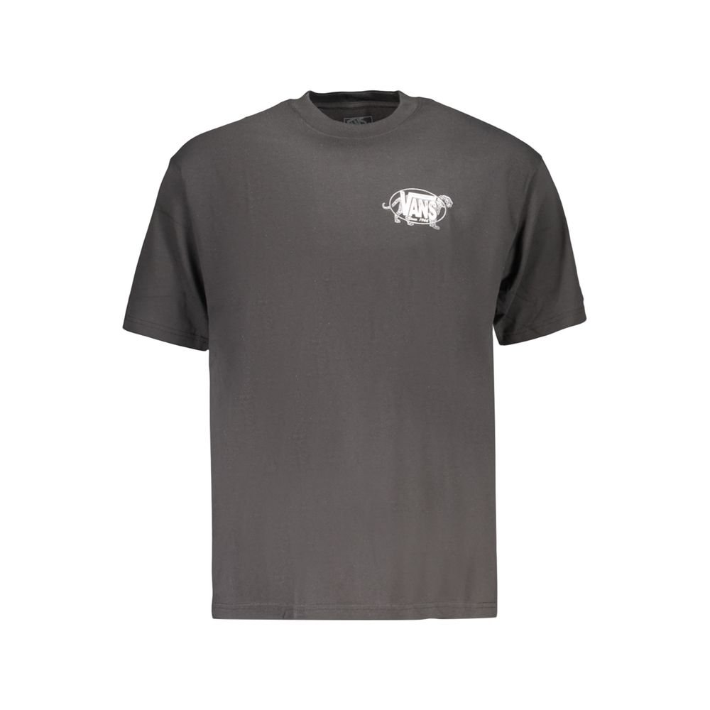 Vans Schwarzes Baumwoll-T-Shirt für Herren